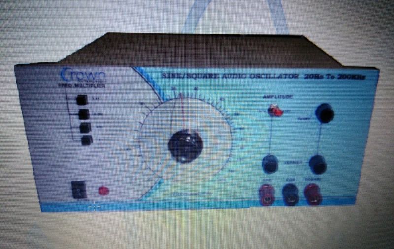 Sine & square Audio Oscillator 20hz to 200khz