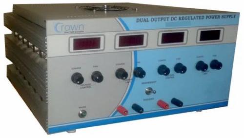 Dual Output Dc Regulated Power Supply, For Electronic Goods, Industrial, Research Application, Laboratory
