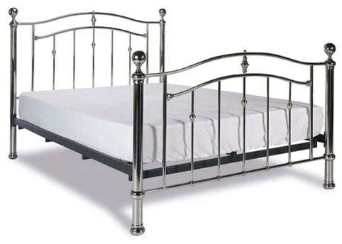 Stainless Steel Beds, Color : Silver