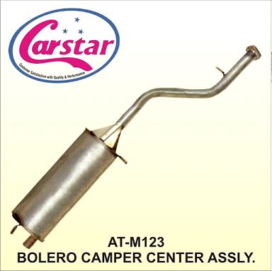 Bolero Camper Center Assembly Car Silencer, Certification : ISI Certified, ISO 9001:2008 Certified
