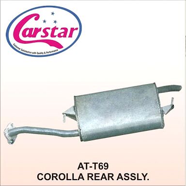 Corolla Rear Assembly Car Silencer, Certification : ISI Certified, ISO 9001:2008 Certified