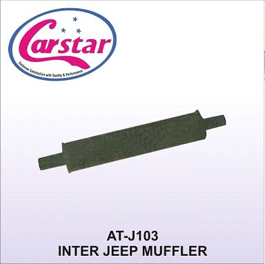Inter Jeep Muffler Car Silencer, Certification : ISI Certified, ISO 9001:2008 Certified