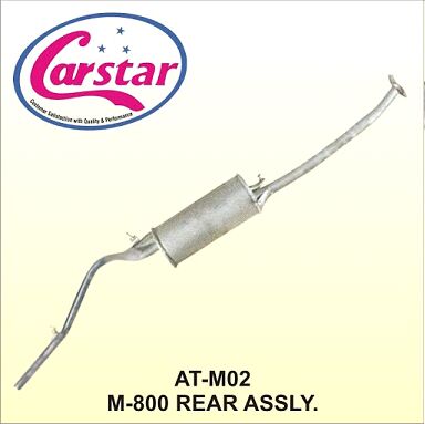 Maruti 800 Rear Assembly Car Silencer, Certification : ISI Certified, ISO 9001:2008 Certified