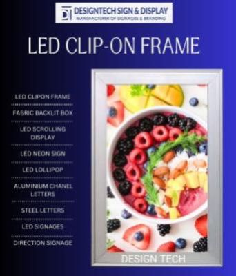 Restaurant LED Menu Board