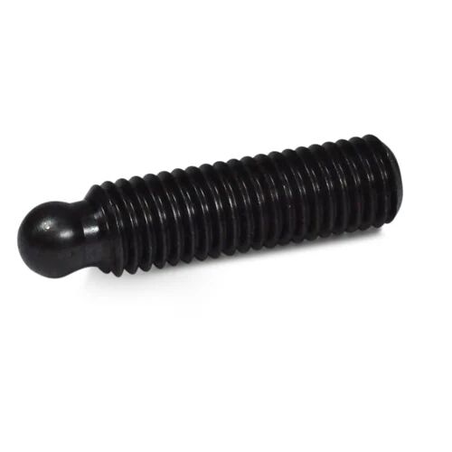 Elesa Ganter Black Stainless Steel Grub Screws