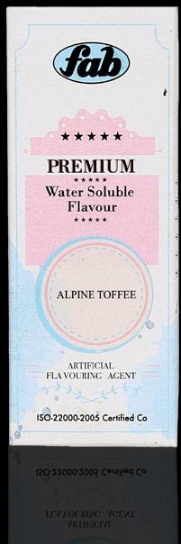 Fab Alpine Toffee Flavour