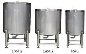 Coated Stainless Steel Diesel Storage Tank, tank material : SS304