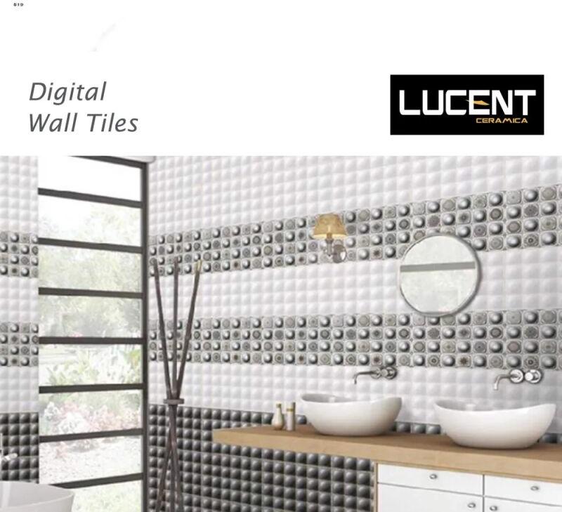 Lucent Ceramic Living Room Wall Tiles, Size : 30 * 60 Cm