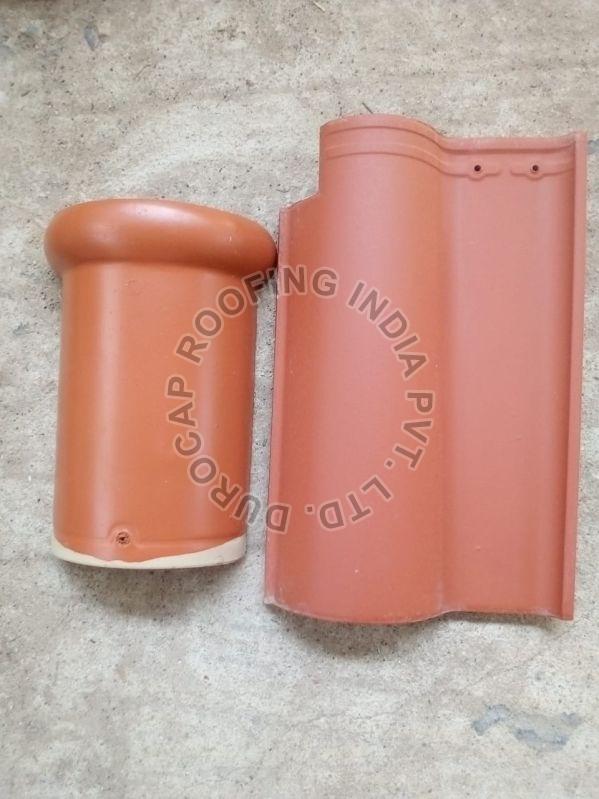 Terracotta Oxide Red Ceramic Roofing Tiles, Size : 300mmx400mm