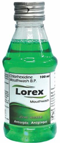 LOREX Chlorhexidine Mouthwash, Packaging Size : 100 ml