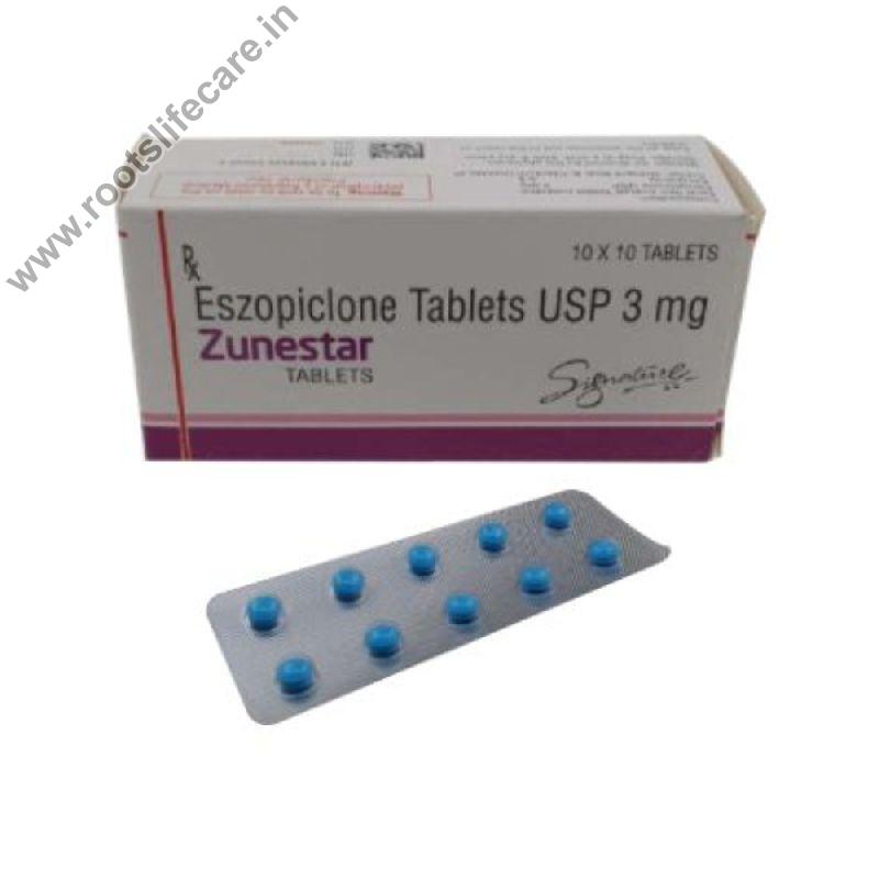 Zunestar 3 ES zopiclone, Prescription/Non Prescription : prescription