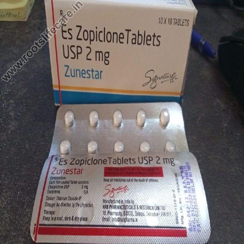 es zopiclone 2 mg tablets