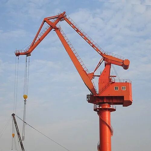 Pedestal Cranes, Color : Orange