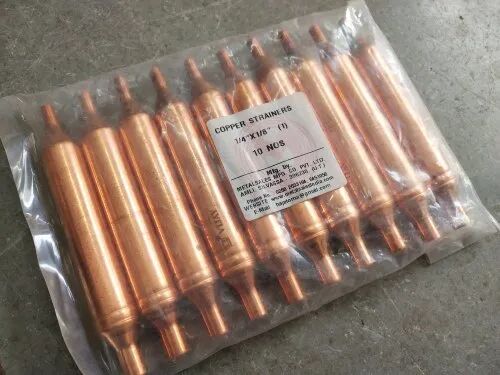 Cylindrical Copper Strainers Filters