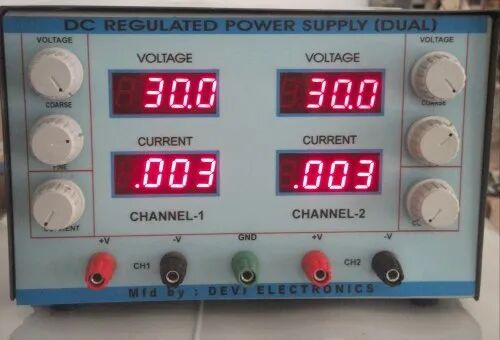 DC Regulated Dual Power Supply