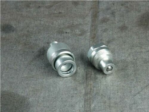 Stainless Steel Hydraulic Quick Coupler, Color : Silver