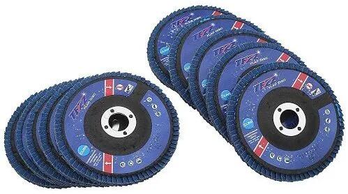 Abrasive Flap Disc, For Industrial, Shape : Round