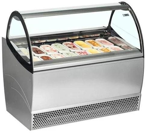 Ice cream counter discount display