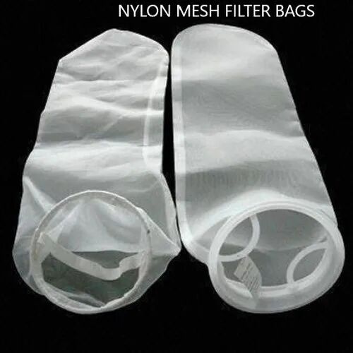 Nylon Filter Mesh Bags, Color : White