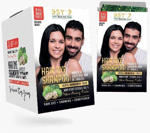 BSY 12ml Premium Range Hair Dye Shampoo