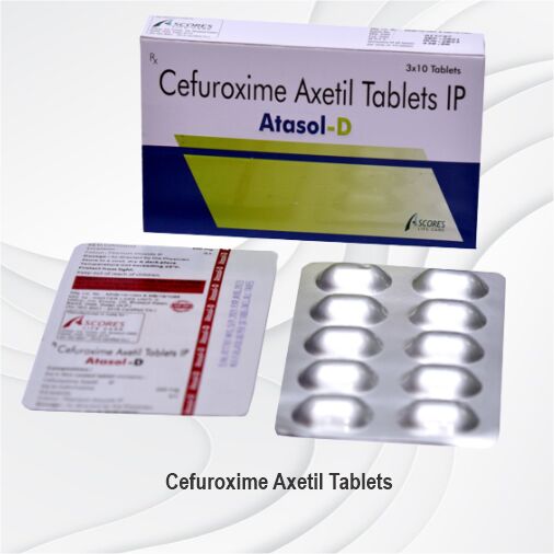 Cefuroxime Axetil Tablets, Grade Standard : Pharmacopeial