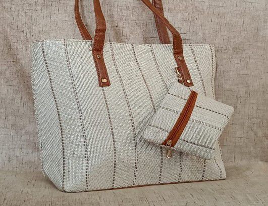 Rectangular Ladies Jute Tote Bag, for Good Quality, Attractive Pattern, Handle Type : Loop Handle
