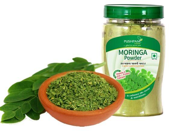 Pushpam Organic Moringa Powder ., for Joint Pain, Packaging Type : Container