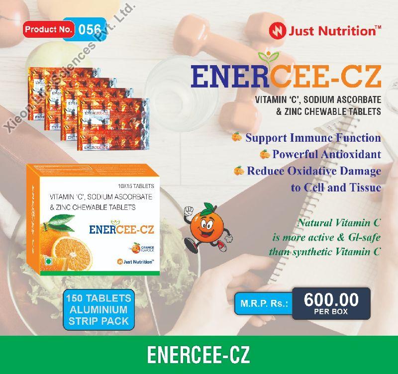 Enercee- CZ Chewable Tablets, Grade : Pharma Grade