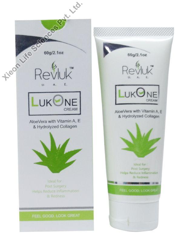 Lukone Aloe Vera Cream, Packaging Type : 60 GM Plastic Tube with Carton