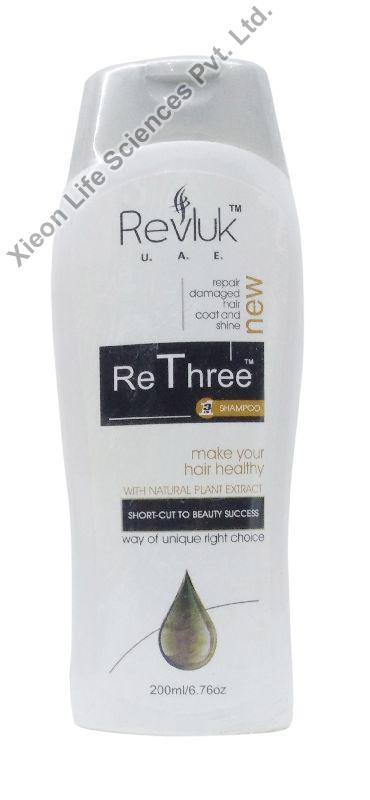 Re Three Shampoo, for Hair Wash Use, Form : Liquid