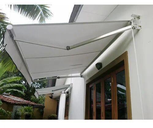 Multicolor PVC Retractable Awning