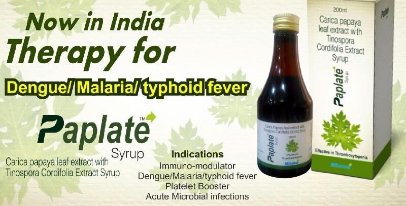 Papaya Leaf Extract Syrup