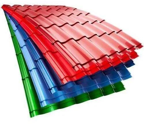 Painted Steel JSW Corrugated Roofing Sheets, Width : 1220 mm