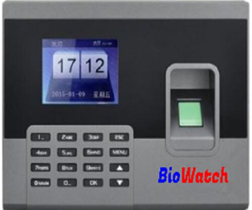 Rectanguar BioWatch Bio1 Time and Attendance Terminal, for Security Purpose, Voltage : 12volts