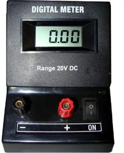 Digital LCD Meter, Color : Black