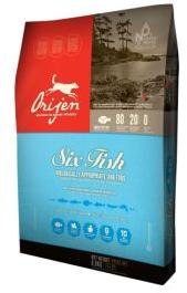 6kg Orijen Six Fish Adult Dog Food