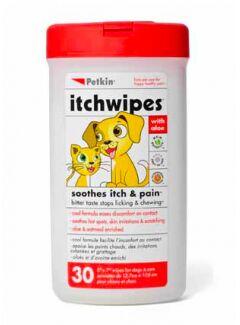 Dogs Petkin Itch Wipes