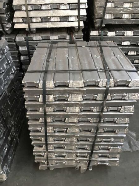 Silver ADC12 Aluminium Alloy Ingot, for Industrial, Shape : Rectangular