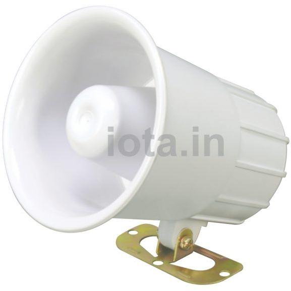 White Electric Metal ALX 126 Electronic Siren, for Industrial