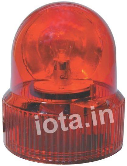 Red Plastic BL162 Beacon Light, for Industrial Use, Voltage : 220 V