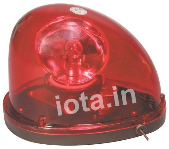 Red Plastic BL163 Beacon Light, for Industrial Use, Voltage : 220 V