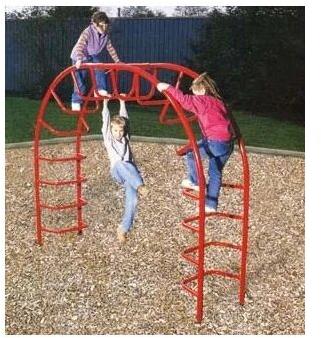 Mild Steel Loop Arch Climber, Color : MULTI COLOR