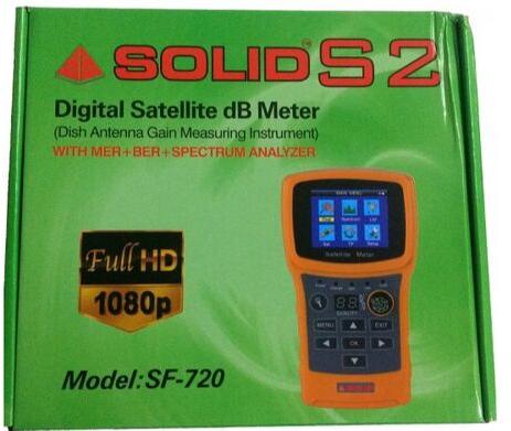 Plastic Rechargeable Digital Satellite Meter