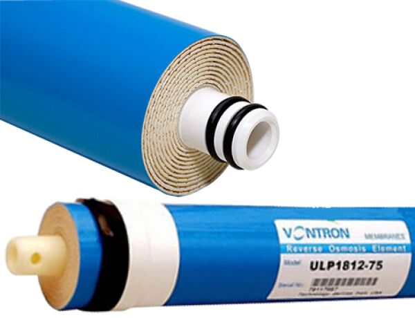 Polyamide Vontron RO Membrane, Capacity : 500-1000LPH