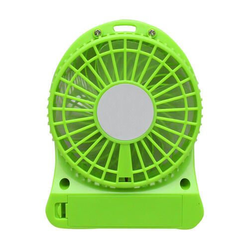 Plastic Mini Fan, Color : Green