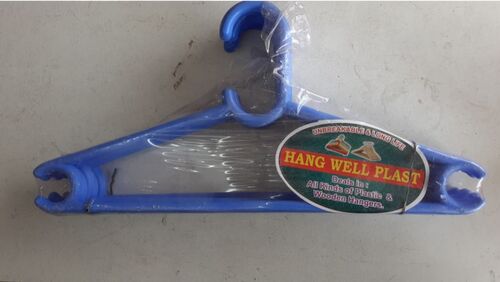 Hang Well Plast Plastic Hangers, for Durable, Light Weight, Packaging Type : Packet