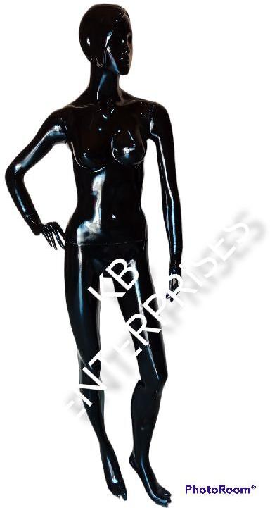 Black Full Body Female Mannequin