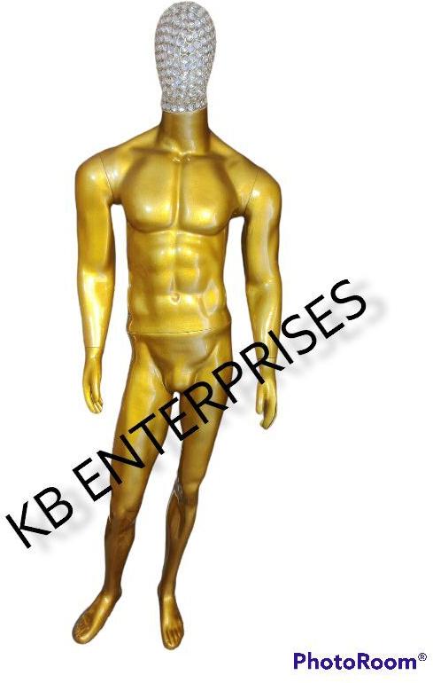 Golden Full Body Male Mannequin