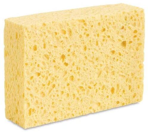 Cellulose Sponge, Color : Yellow