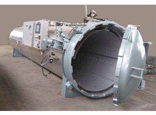 Cylindrical Carbon Steel Automatic Autoclaves